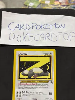 Pokemon Card Snorlax 49-Promo Black Star-Eng - No Holo-Nm! - Image 2