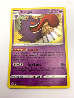 Pokemon Card - Gengar 057/198 SW&SH Chilling Reign *NM* Rare Holo - Image 1
