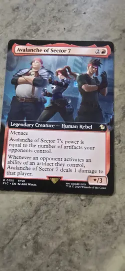 Avalanche of Sector 7 (Extended Art) Commander: Final Fantasy Regular - Image 1