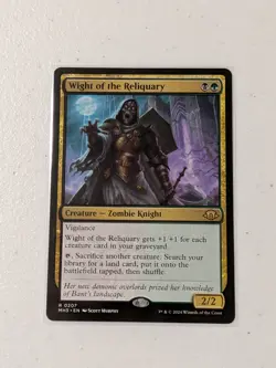 MTG Wight of the Reliquary - Modern Horizons 3 NM - Image 1