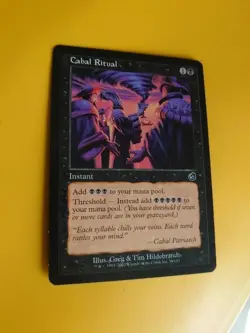 MTG Card. Cabal Ritual. Torment. Instant. as pictured - Image 3