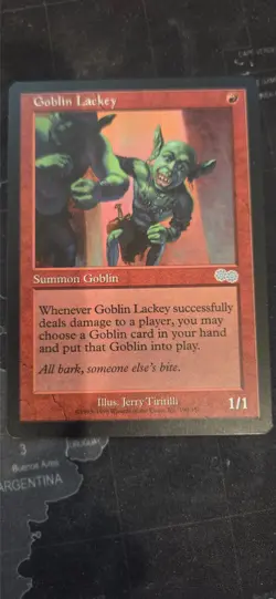 MtG Goblin Lackey Urza's - Image 1