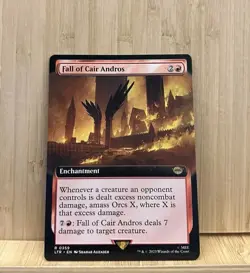 MTG LTR 0359 - “Fall of Cair Andros” - Extended Art - Non-FOIL - Image 1