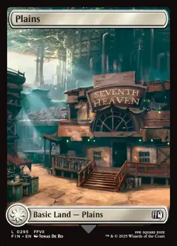 Magic Final Fantasy FOIL Basic Lands Complete Set of 16 - Full Art Land MTG NM - Image 2