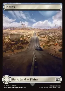 Magic Final Fantasy FOIL Basic Lands Complete Set of 16 - Full Art Land MTG NM - Image 3