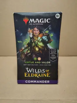 Wilds of Eldraine Commander Deck - Virtue and Valor MTG Brand New Sealed - Image 1