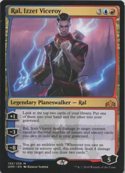 Ral, Izzet Viceroy M Guilds of Ravnica 195 - Image 1