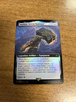 Mjolnir, Storm Hammer (Extended Art) Universes Beyond: Assassin's Creed Foil NM - Image 1
