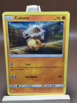 HP Pokemon TCG Cubone 7/12 Holo McDonald's 2018 Set - Image 1