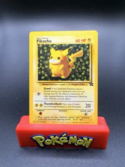 Pikachu #1 Black Star Promo (NM) Pokemon Card WOTC 1999 - Image 1