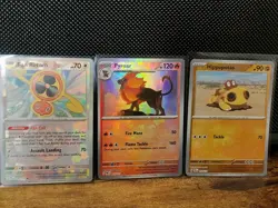 Pokemon Prismatic Evolution Master Ball Lot 016 052 085 - Image 1