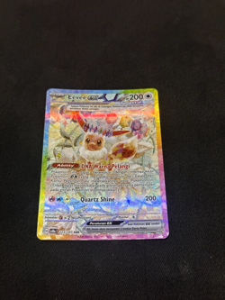 Pokemon TCG Bahasa Indonesia Language Prismatic Evolutions Eevee ex SAR SIR sv8a - Image 1