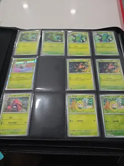 Pokemon TCG- Journey Together 70% COMPLETE BASE + REV. HOLO WITH BINDER - Image 1