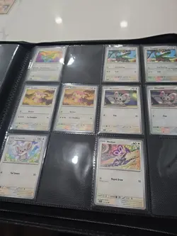Pokemon TCG- Journey Together 70% COMPLETE BASE + REV. HOLO WITH BINDER - Image 4