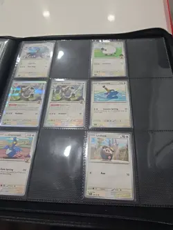 Pokemon TCG- Journey Together 70% COMPLETE BASE + REV. HOLO WITH BINDER - Image 5
