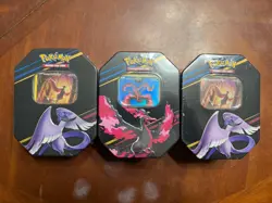 Pokemon TCG Crown Zenith Tins- (1)Moltres,, (2)Articuno - Lot of 3 Tins! - Image 1