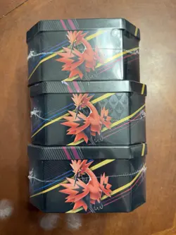 Pokemon TCG Crown Zenith Tins- (2)Moltres,, (1)Articuno - Lot of 3 Tins! - Image 5