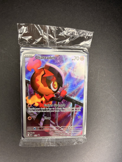 Charcadet #22 Black Star Promo Sealed Phantasmal Flames Pokemon - Image 1