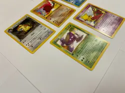 First Edition Pokemon Team Rocket Lot Dark Raticate Grimer Abra Psyduck Diglett - Image 2