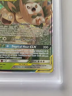 2019 POKEMON SUN & MOON UNIFIED MINDS #1 ROWLET & ALOLAN EXEGGUTOR GX PSA 10 - Image 4