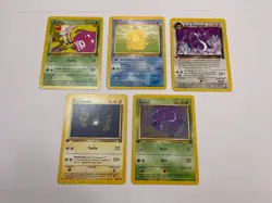 First Edition Pokemon Team Rocket Lot Dragonair Psyduck Koffing Zubat Magnemite - Image 1