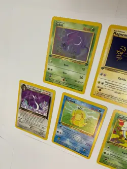 First Edition Pokemon Team Rocket Lot Dragonair Psyduck Koffing Zubat Magnemite - Image 2