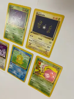 First Edition Pokemon Team Rocket Lot Dragonair Psyduck Koffing Zubat Magnemite - Image 3