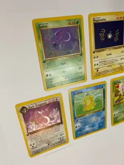 First Edition Pokemon Team Rocket Lot Dragonair Psyduck Koffing Zubat Magnemite - Image 4