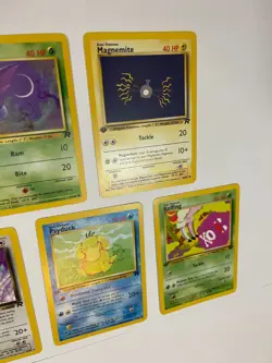 First Edition Pokemon Team Rocket Lot Dragonair Psyduck Koffing Zubat Magnemite - Image 5