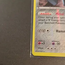 Pokemon TCG Bronzong 61/119 XY Phantom Forces Reverse Holo Rare English - Image 5