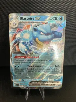 NM | Turtok/Blastoise ex 030/142 | English | Holo | Pokemon TCG - Image 1