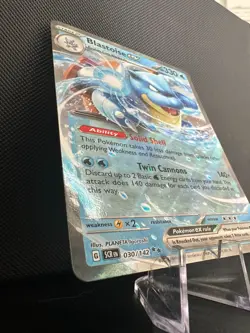 NM | Turtok/Blastoise ex 030/142 | English | Holo | Pokemon TCG - Image 5