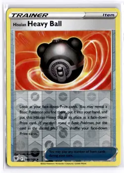 Hisuian Heavy Ball 146/189 Reverse Holo Pokemon SWSH10: Astral Radiance NM - Image 1