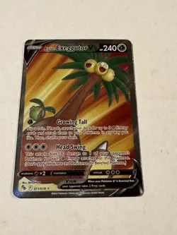 Alolan Exeggutor V (Full Art) 071/078 Pokemon GO Holo - Image 2