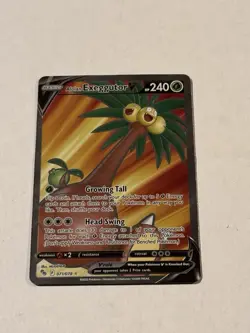 Alolan Exeggutor V (Full Art) 071/078 Pokemon GO Holo - Image 4
