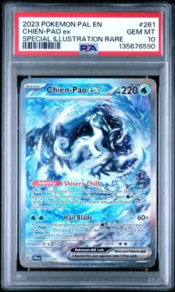 PSA 10 Chien Pao EX 261/193 Pokemon SV Paldea Evolved Special Illustration Rare - Image 1