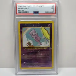 Mew Holo Southern Islands Promo PSA 7 Pokemon #1 - Image 1