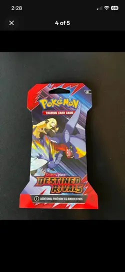 Pokemon TCG Destined Rivals Sleeved Booster Pack Lot of 10 New/Sealed - Image 5