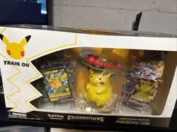 Pokemon TCG Celebrations Premium Figure Collection Pikachu VMAX Box 820650809408 - Image 1