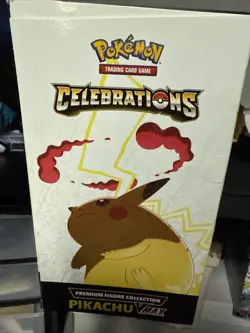 Pokemon TCG Celebrations Premium Figure Collection Pikachu VMAX Box 820650809408 - Image 2