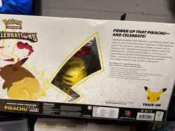 Pokemon TCG Celebrations Premium Figure Collection Pikachu VMAX Box 820650809408 - Image 3