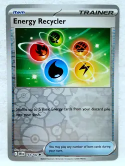 Energy Recycler 164/182 Sv10: Destined Rivals Reverse Holo Pokemon TCG - Image 1