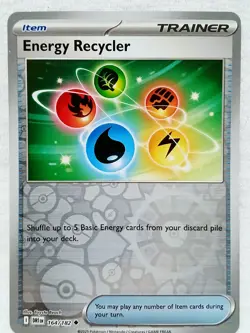 Energy Recycler 164/182 Sv10: Destined Rivals Reverse Holo Pokemon TCG - Image 3