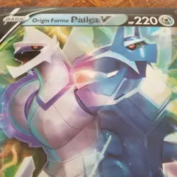 Pokemon Astral Radiance Dialga Palkia V 3D Lenticular Poster 17X24 Store Promo - Image 2