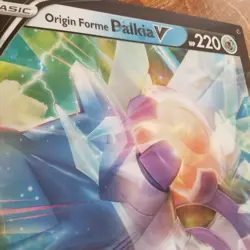 Pokemon Astral Radiance Dialga Palkia V 3D Lenticular Poster 17X24 Store Promo - Image 3