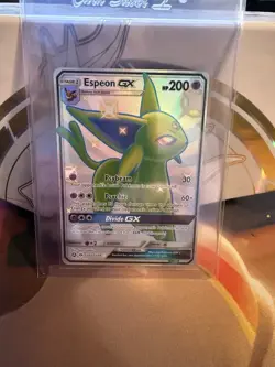 Espeon EX Hidden Fates SV60/SV94 Ultra Rare Full Art Holo Pokemon TCG - Image 1