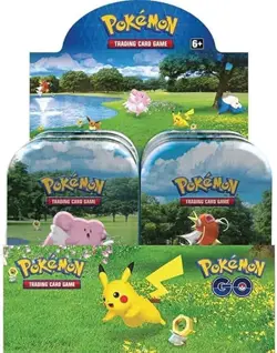 Pokemon TCG Pokemon Go Mini Tin Display Tin Case 10 Brand New and SEALED - Image 2