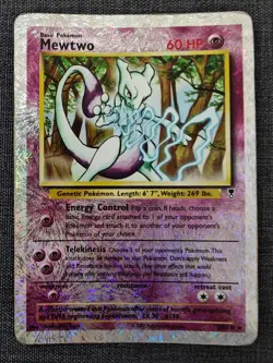 Pokemon Mewtwo English Reverse Holo 2002 Legendary Collection 29/110 Vintage HP - Image 1
