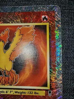 Pokemon Moltres Legendary Collection 30/110 Reverse Holo English 2002 Vintage MP - Image 3