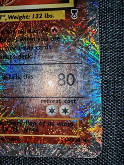 Pokemon Moltres Legendary Collection 30/110 Reverse Holo English 2002 Vintage MP - Image 4